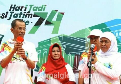 Gubernur Khofifah Ajak Warga Magetan Jatim Senang Gerak